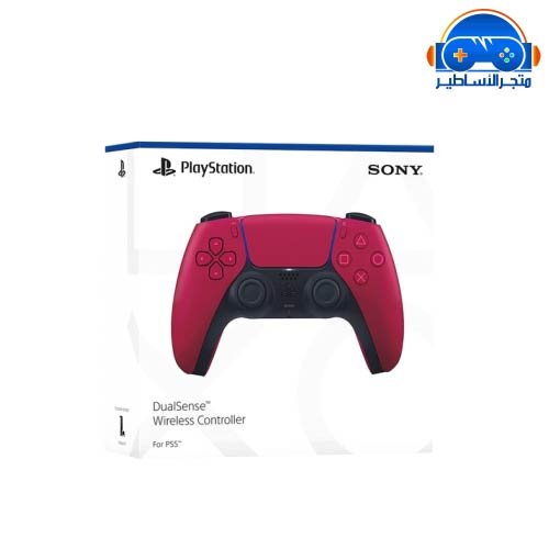 ps5 controller أحمر