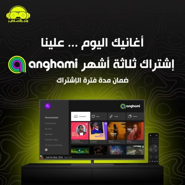 إشتراك أنغامي بلس ثلاثة أشهر