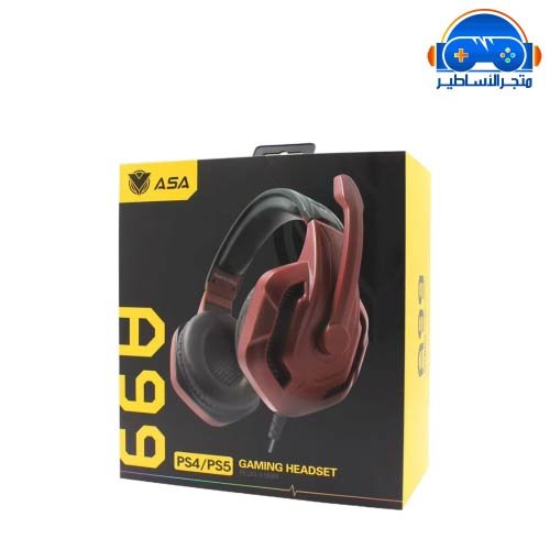 سماعه ASA 99 لون احمر سلكي